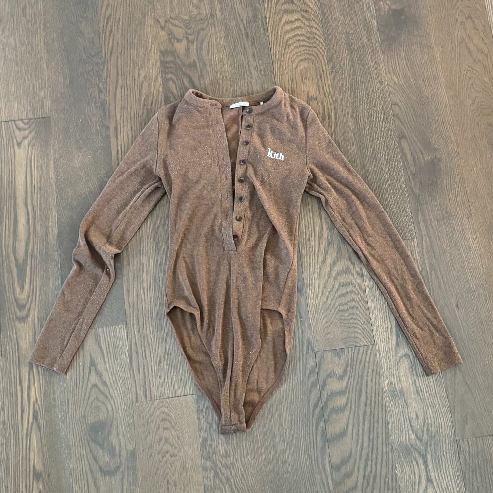 Kith Brown Chenille Snap Cardigan | Size S